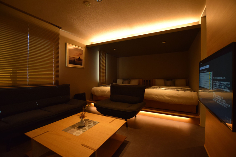 Bedroom 3, GRAND BASE Beppu Ekimae, Beppu