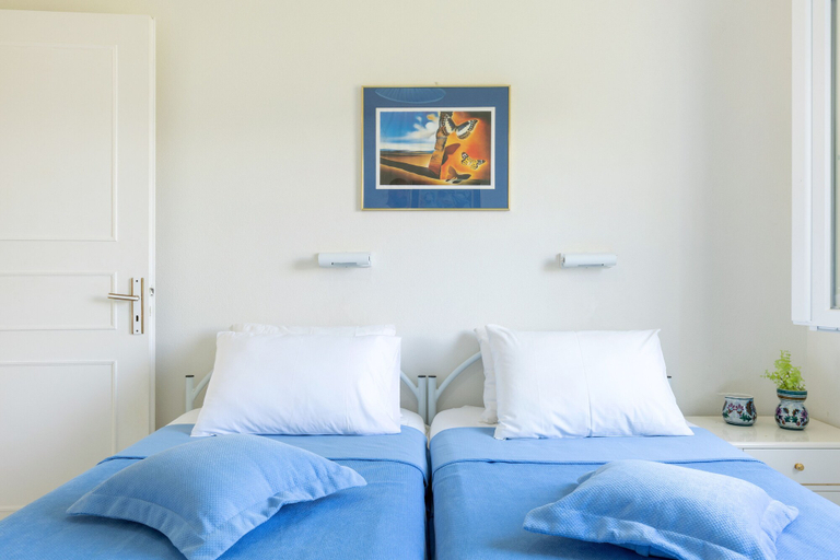Bedroom 3, Villa Amorossa with Garden View & Shared Pool by Konnect, Roda Corfu, Ionian Islands