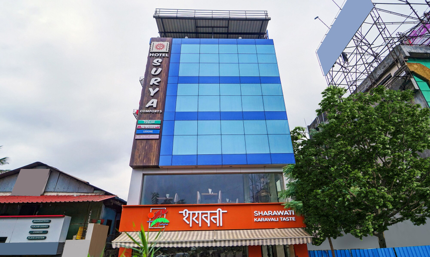 Exterior & Views 2, Treebo Surya Comforts, 200 Mtrs From Kolhapur Railway Station, Kolhapur