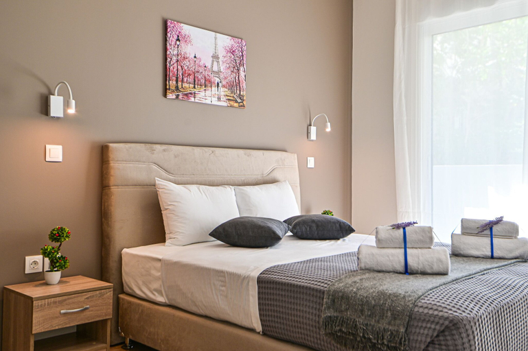 Bedroom 4, Thisean Modern Suites by Athens Stay, Attica