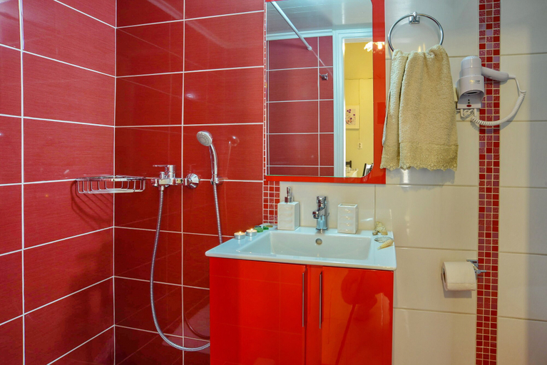Bathroom, Loggos Panoramic Views Electra By Konnect, Ionian Islands