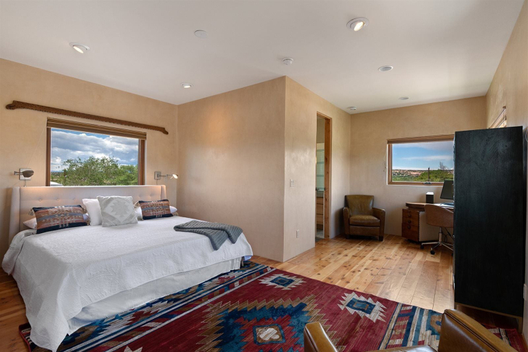 Bedroom 1, Skyview - Gorgeous Views From The Railyard, Santa Fe