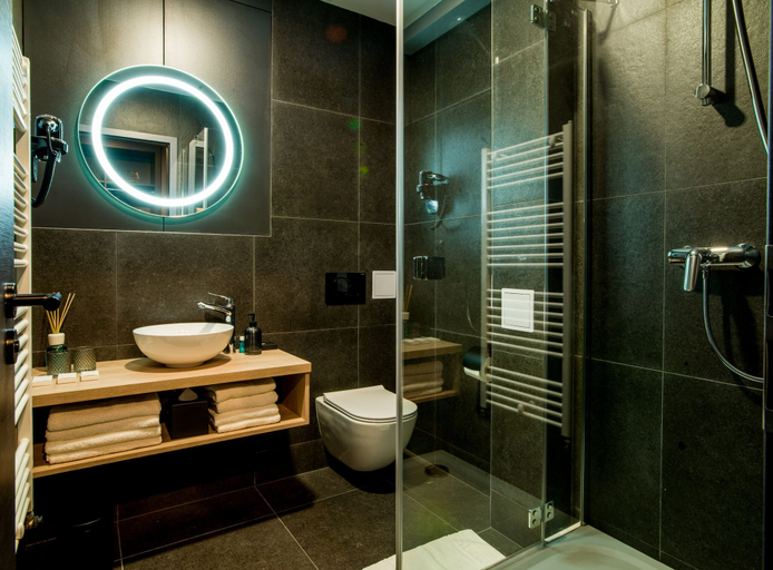 Bathroom 5, Hotel Planet Prague, Praha 7