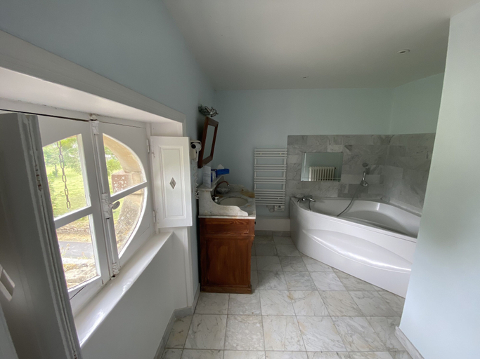Bathroom 5, Le Manoir de Crépon, Calvados