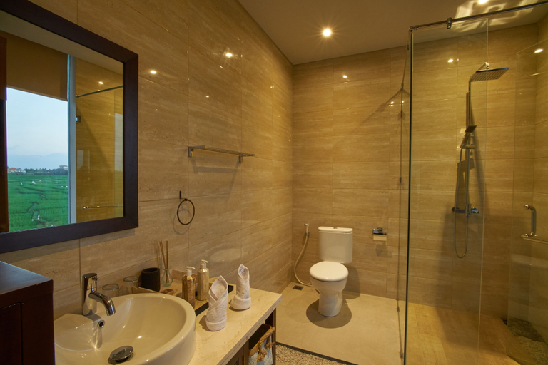 Bathroom 3, The Araya Villas Cemagi Beach, Badung