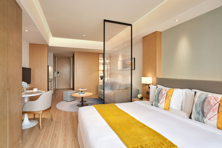 Bedroom 4, Shama Serviced Apartments Zijingang Hangzhou, Hangzhou