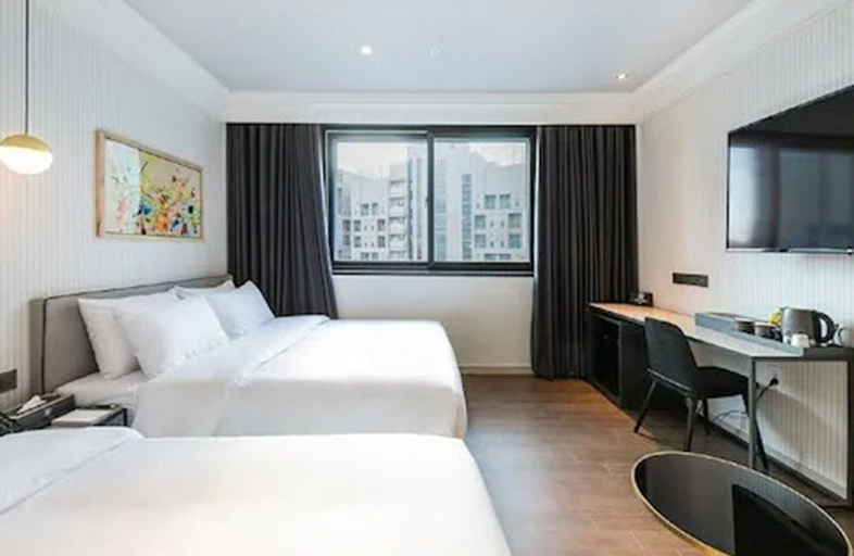 Bedroom 4, Brown Dot Hotel Jinju Chungmugong, Jinju
