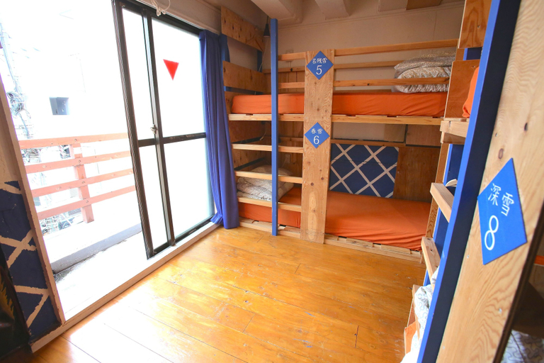 Bedroom 4, Yadoya Guest House Orange - Hostel, Nakano City