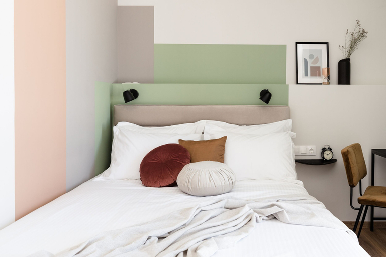Bedroom 2, Iconic 1BR Apartment in Koukaki, Attica