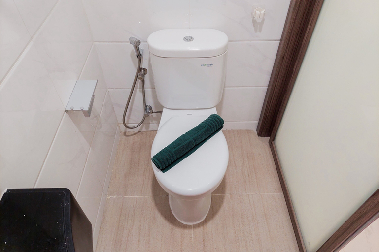 Bedroom 2, Cozy Studio Sky House Apartment Near Aeon & Ice Bsd, South Tangerang