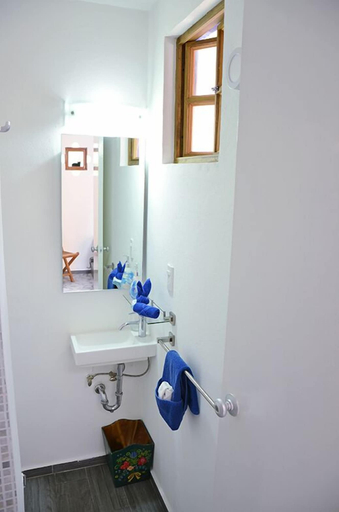 Bathroom 4, La Casita de Coyoacán, Mexico City