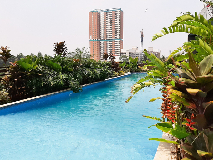 Sport & Beauty 3, Comfortable and Minimalist Studio at Tuscany Residences Apartment By Travelio, Tangerang Selatan