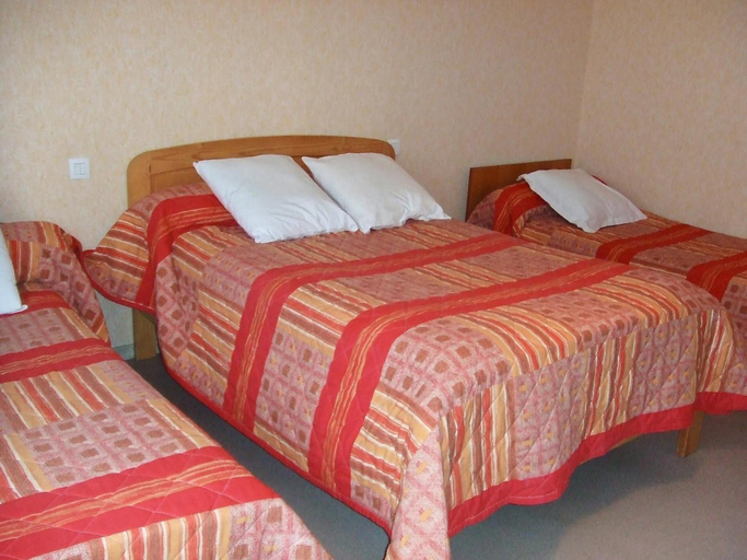 Bedroom 2, Hotel Restaurant Maurice, Indre