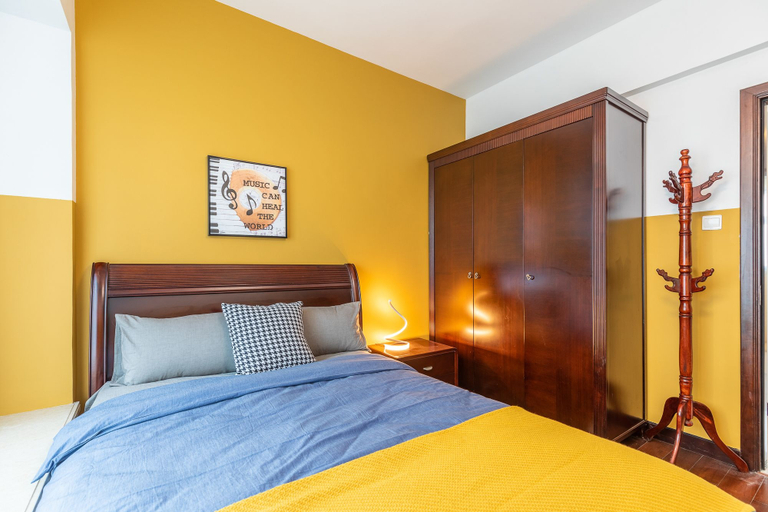Bedroom 2, Locals Boutique Apartment Huafa Plaza 35, Zhuhai