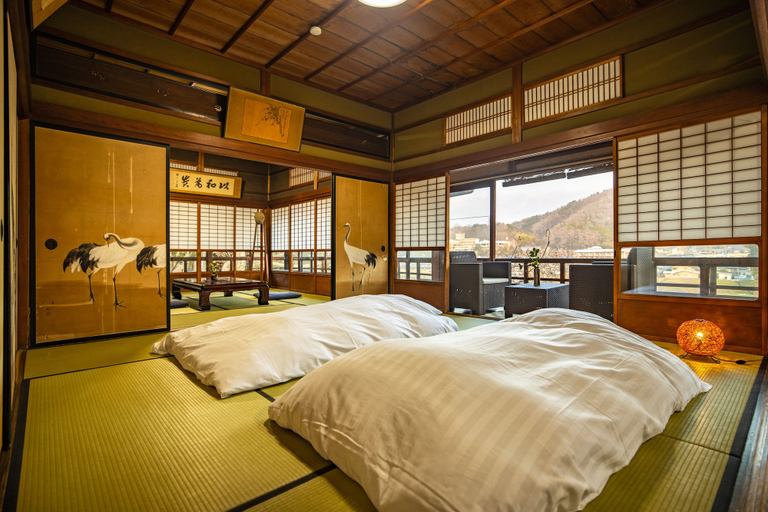 Bedroom 2, Temple Hotel Shorekizi, Ayabe