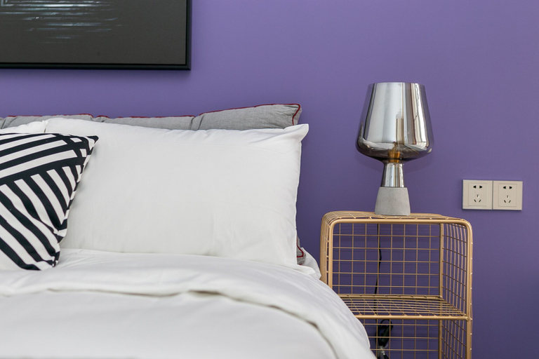 Bedroom 2, Locals Boutique Apartment Huafa Plaza 24, Zhuhai