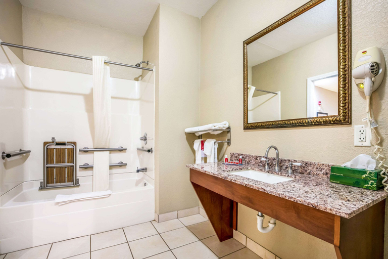Bathroom 4, Econo Lodge Inn & Suites Horn Lake - Southhaven, Desoto