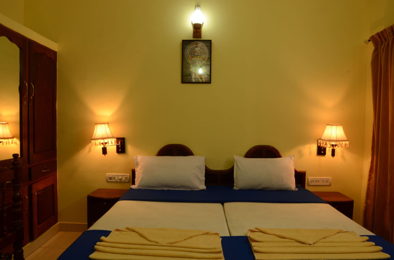 Bedroom 2, Hotel Sea View Palace - The Beach Hotel, Kovalam, Thiruvananthapuram