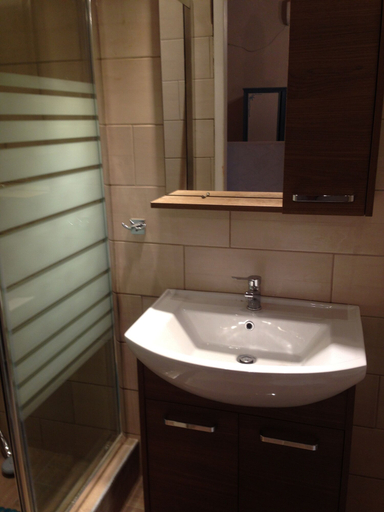 Bathroom sink, The Fisherman's Cottage, Ionian Islands