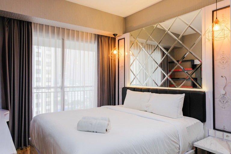 Bedroom 3, 3BR Apartment with Pool View at M-Town Residence, Tangerang