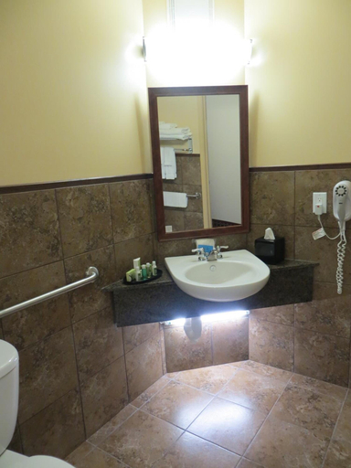 Bathroom 4, Poplar Tree Inn, Division No. 1