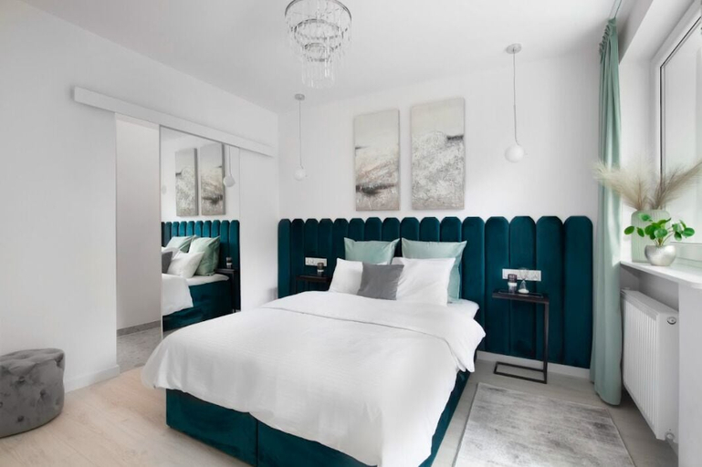 Bedroom 3, Elite Apartments Beachfront, Gdańsk City