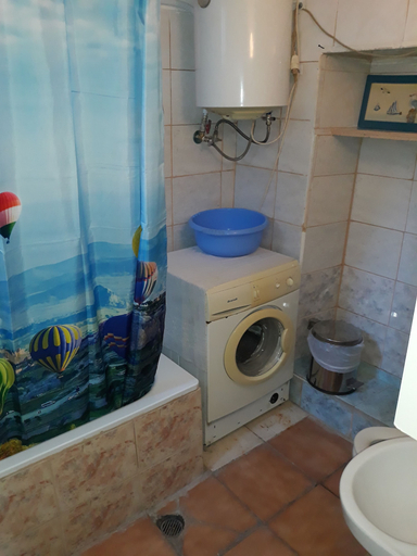 Bathroom, Private House near Port of Piraeus, Attica