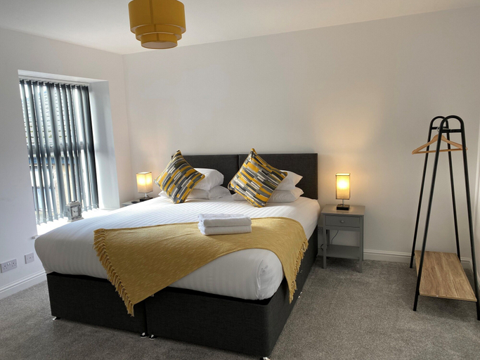 Bedroom 2, Eden Escapes Serviced Apartments, Lancashire