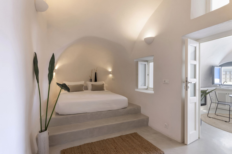 Bedroom 3, Bluedome Cavehouses by Otium Villas, South Aegean