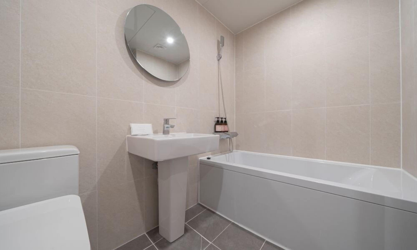 Bathroom 4, Anook Hotel Cheonan Station 1st branch, Cheonan