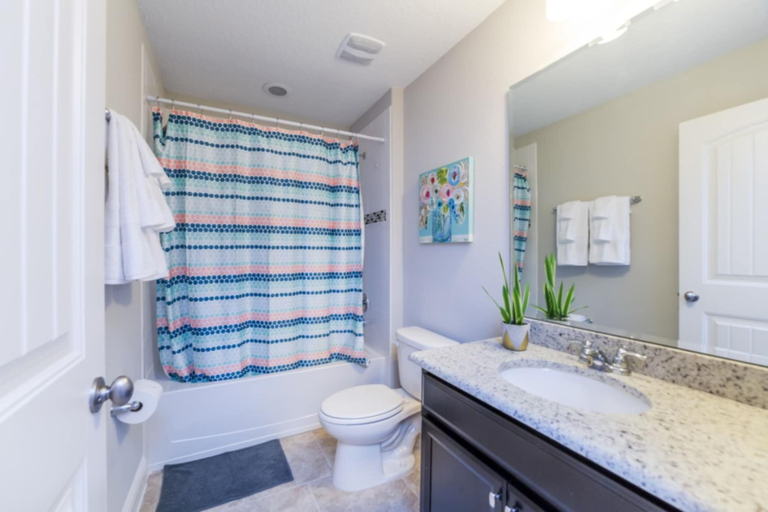 Bathroom 3, Family Friendly 5Bed 4Ba Villa, Games, Pool, Spa - 5200w, Polk