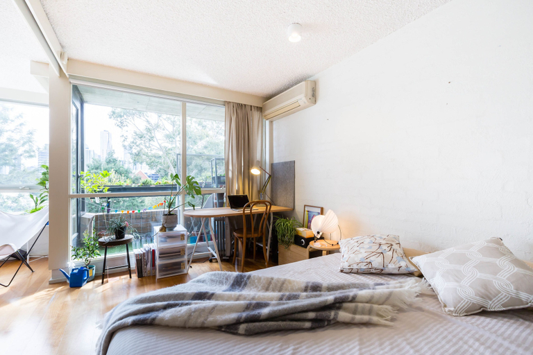 Bedroom 2, ISAAC, 1BDR South Melbourne Apartment, Melbourne