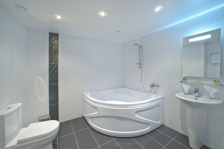 Bathroom 3, Business Hotel Vremena Goda, Central