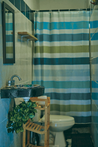 Bathroom, Blue Pepper Beds Sayulita - Hostel, Compostela