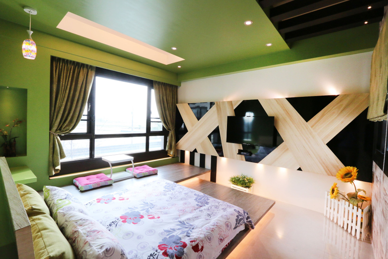 Bedroom 3, Luoyuxuan, Yilan
