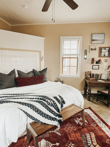 Bedroom 2, Hill Country Herb Garden, Gillespie