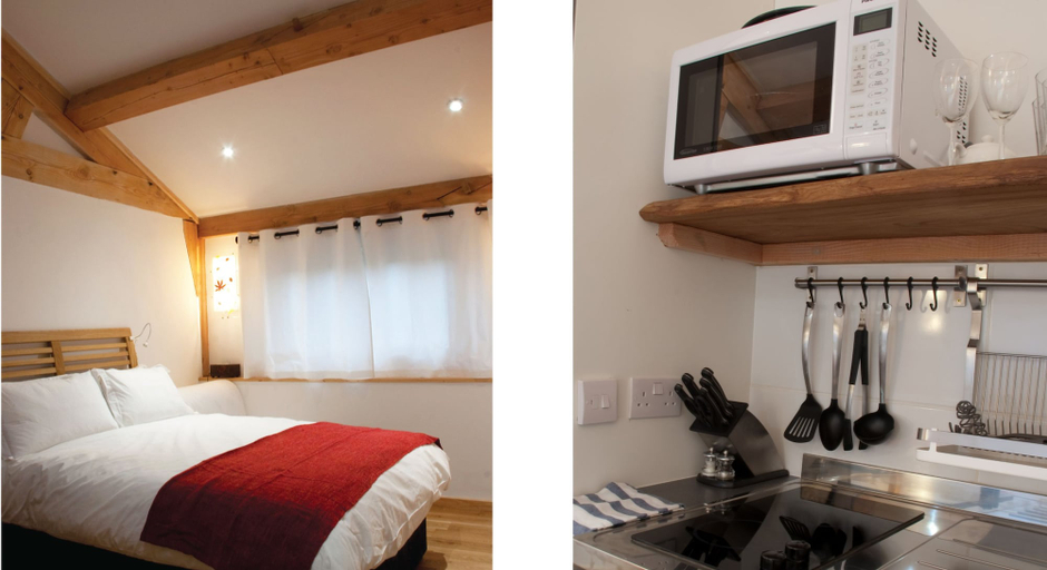Bedroom 2, Bull Farm Studios, Hampshire