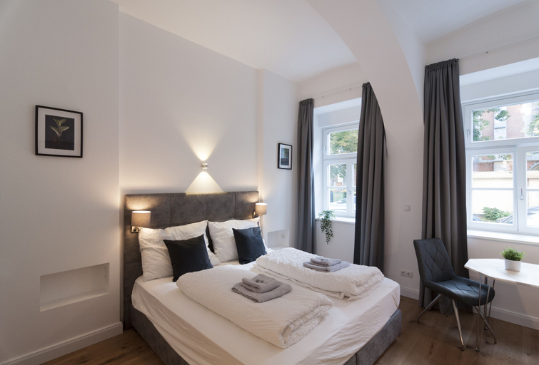 Bedroom 3, easy-flat Belvedere - Central Apartments with AC, Wien