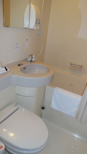 Bathroom 4, Kuretake Inn Gotemba Inter, Gotemba