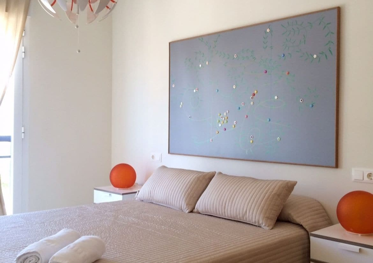 Bedroom 2, Rainbow Home Coll Roig, Valencia