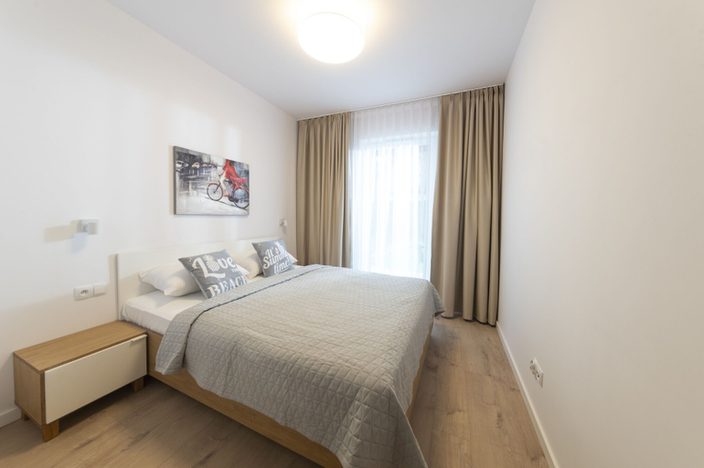 Bedroom, Apartamenty BALTIVIA Olimpijska 2, Koszalin