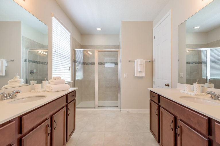 Bathroom 4, Family Friendly 6bed 5Ba Villa Games Pool Spa 9039, Osceola