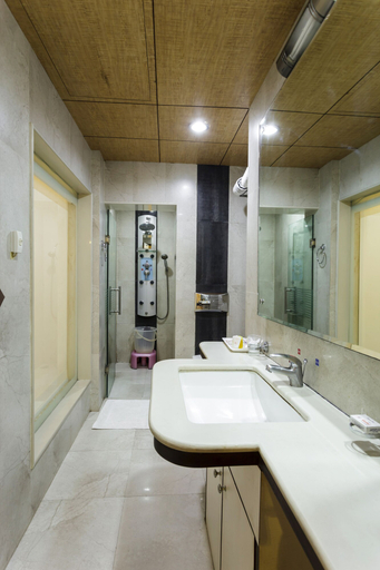 Bathroom 5, Hotel Vrishali Executive Kolhapur, Kolhapur