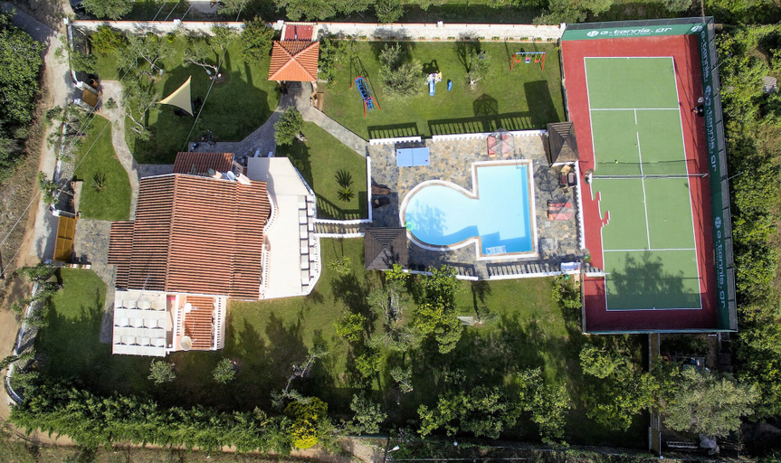 Exterior & Views 2, Villa Maxim with Private Pool & Tennis Court, Ionian Islands