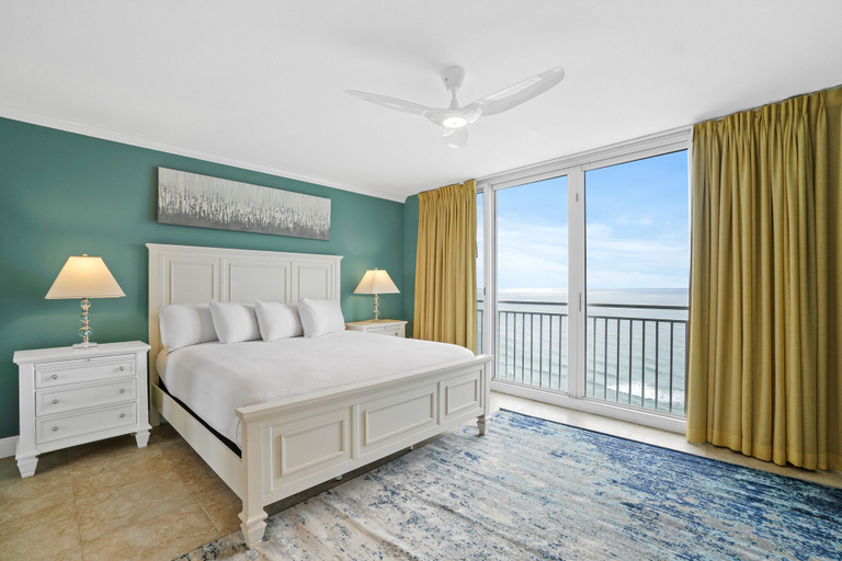 Bedroom 3, Emerald Beach Resort by Panhandle Getaways, Bay