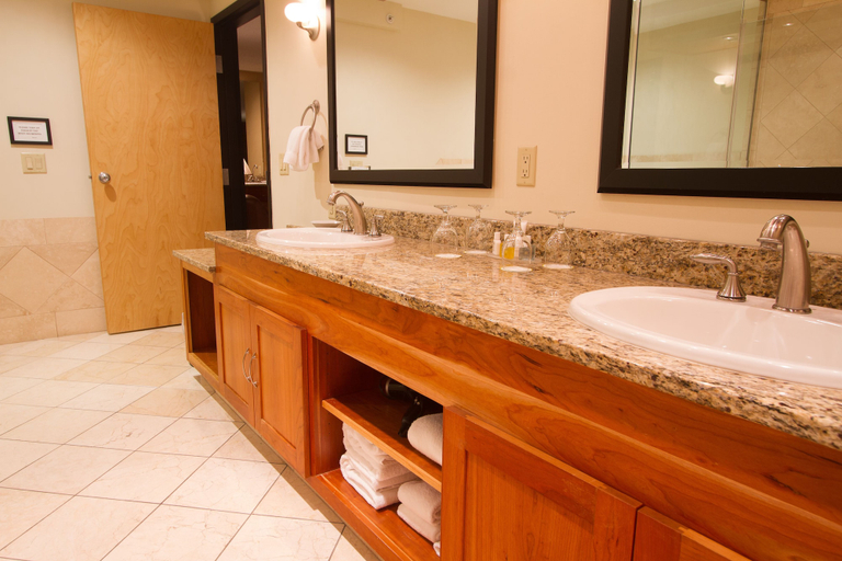 Bathroom 5, Mirabeau Park Hotel & Convention Center, Spokane