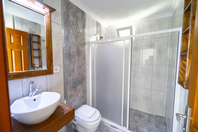 Bathroom, Flower Pension Hotel, Kaş