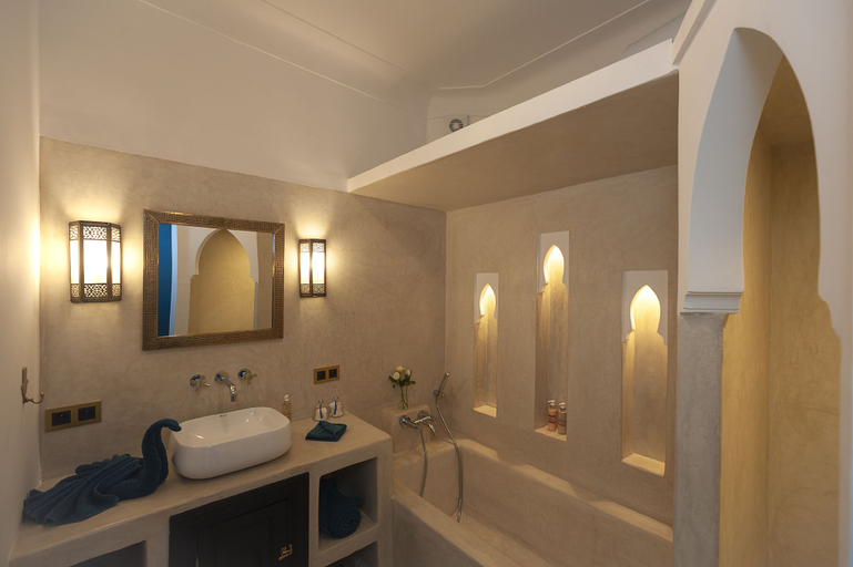 Bathroom 3, Riad Mylaya, Marrakech