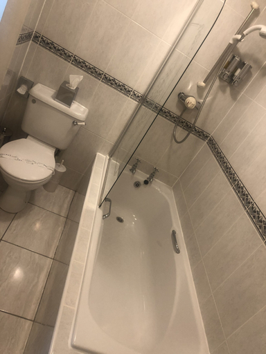 Bathroom 3, The Old Bell Inn, Oldham