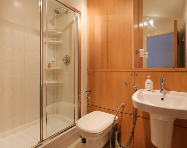 Bathroom, Waterfront Penthouse, Edinburgh
